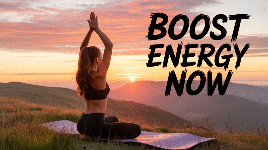 How to boost energy naturally 2025 with morning habits
