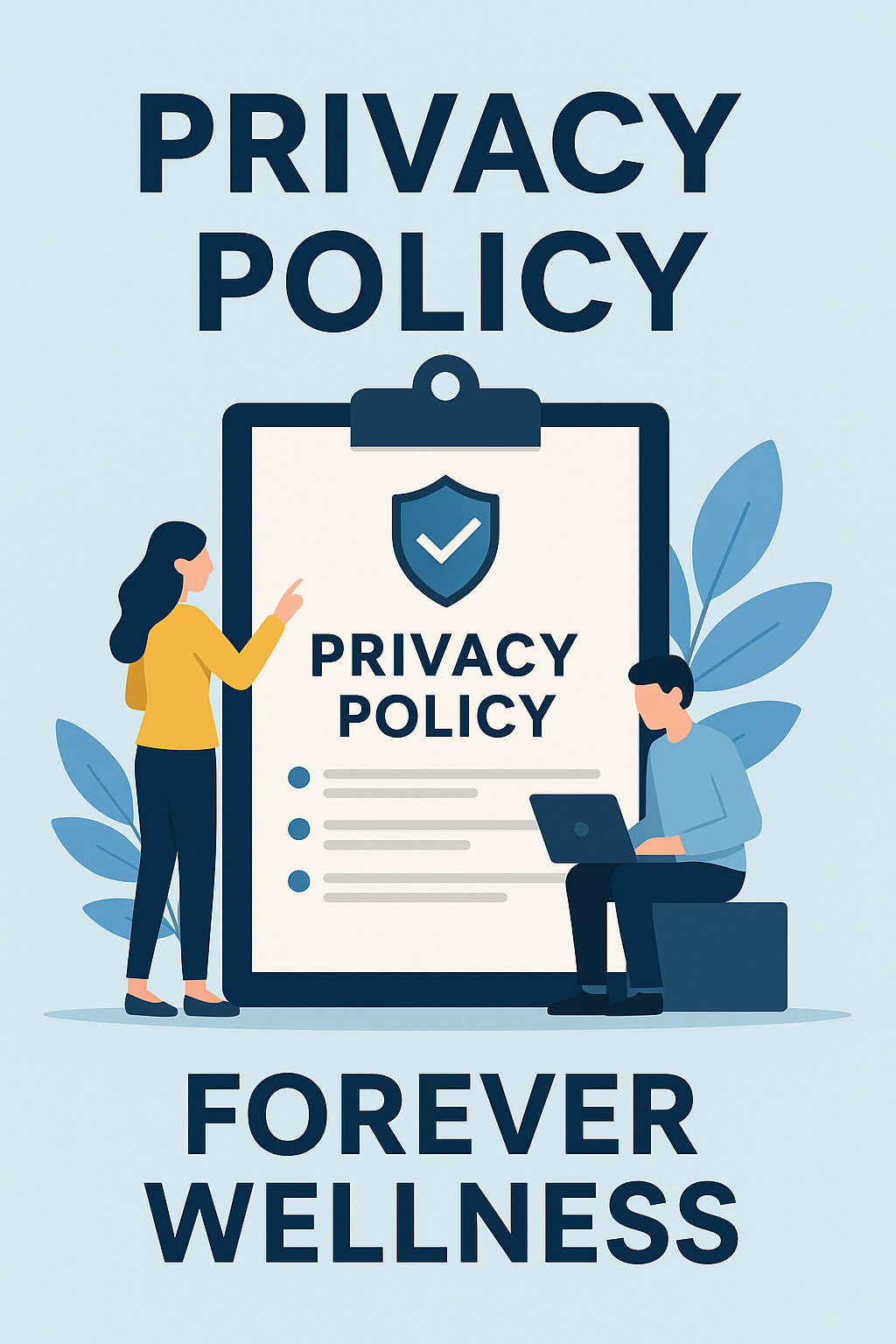 Privacy Policy – Forever Wellness website compliance illustration