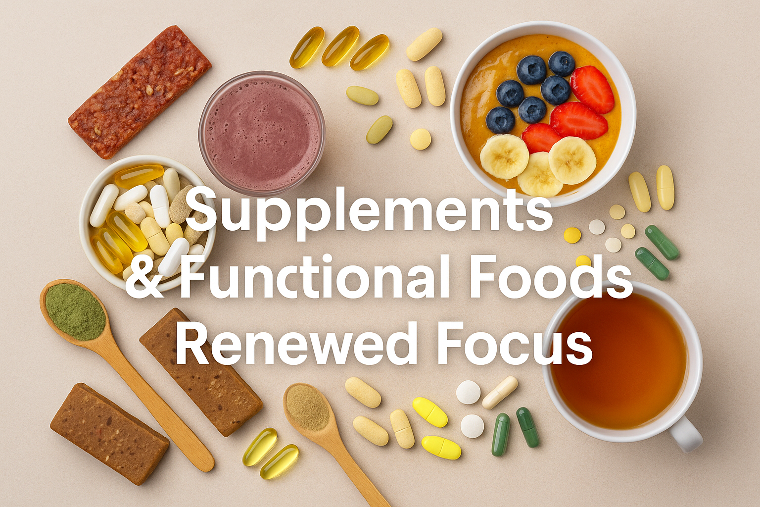 Supplements & Functional Foods Renewed Focus: Why Wellness Is Taking a Fresh Turn in 2025