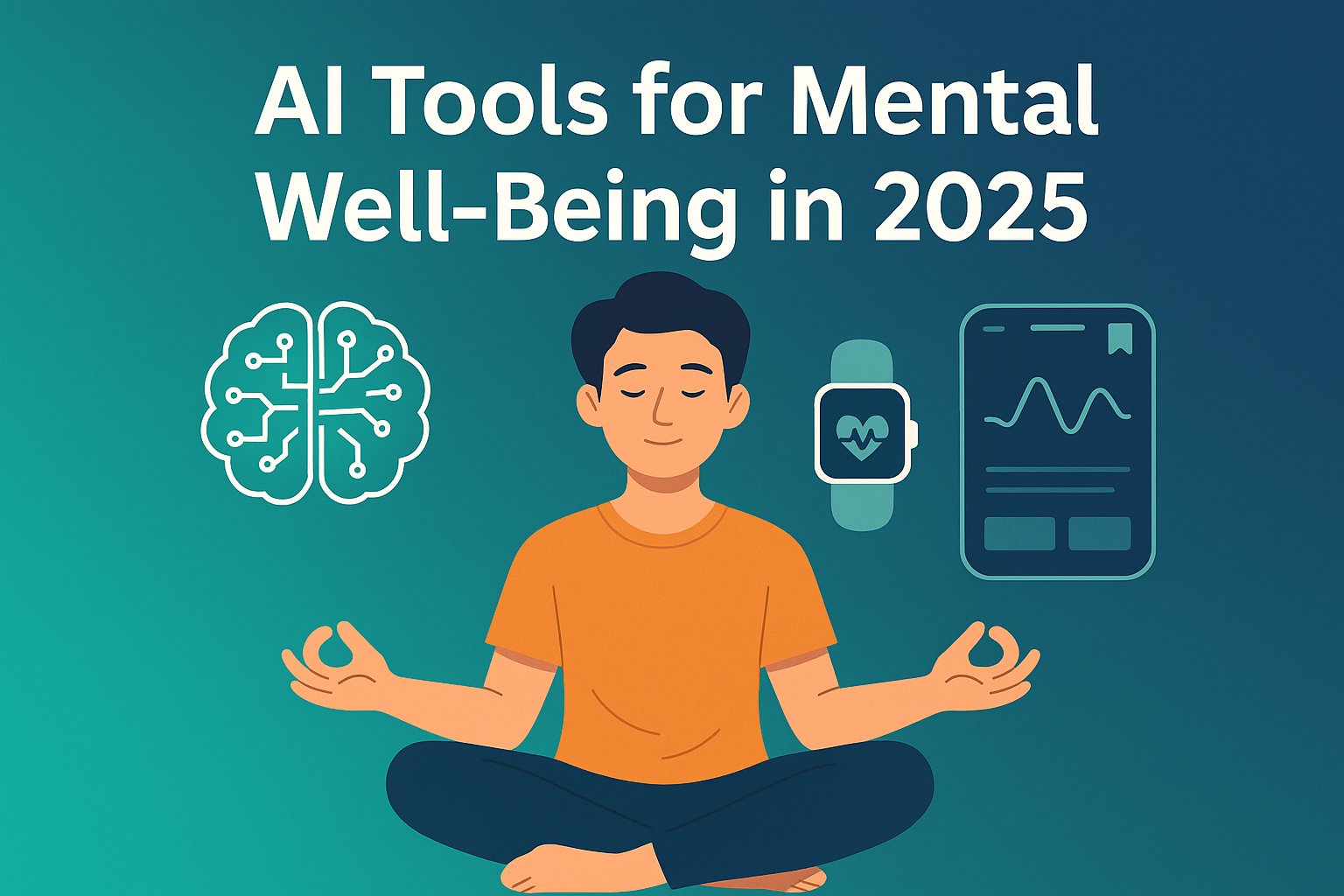 AI Tools for Mental Well-Being in 2025 | Best Apps, Wearables & Digital Wellness Tools