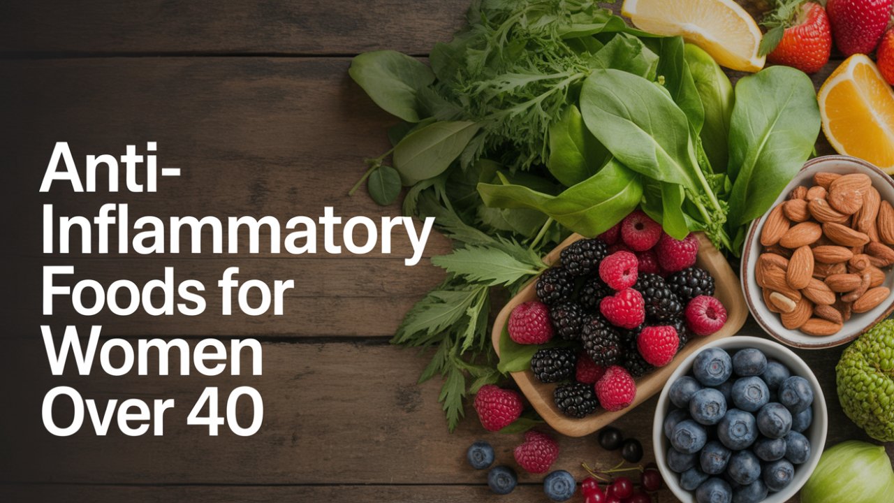🥦 The Best Anti-Inflammatory Foods for Women Over 40 (2025 Guide)